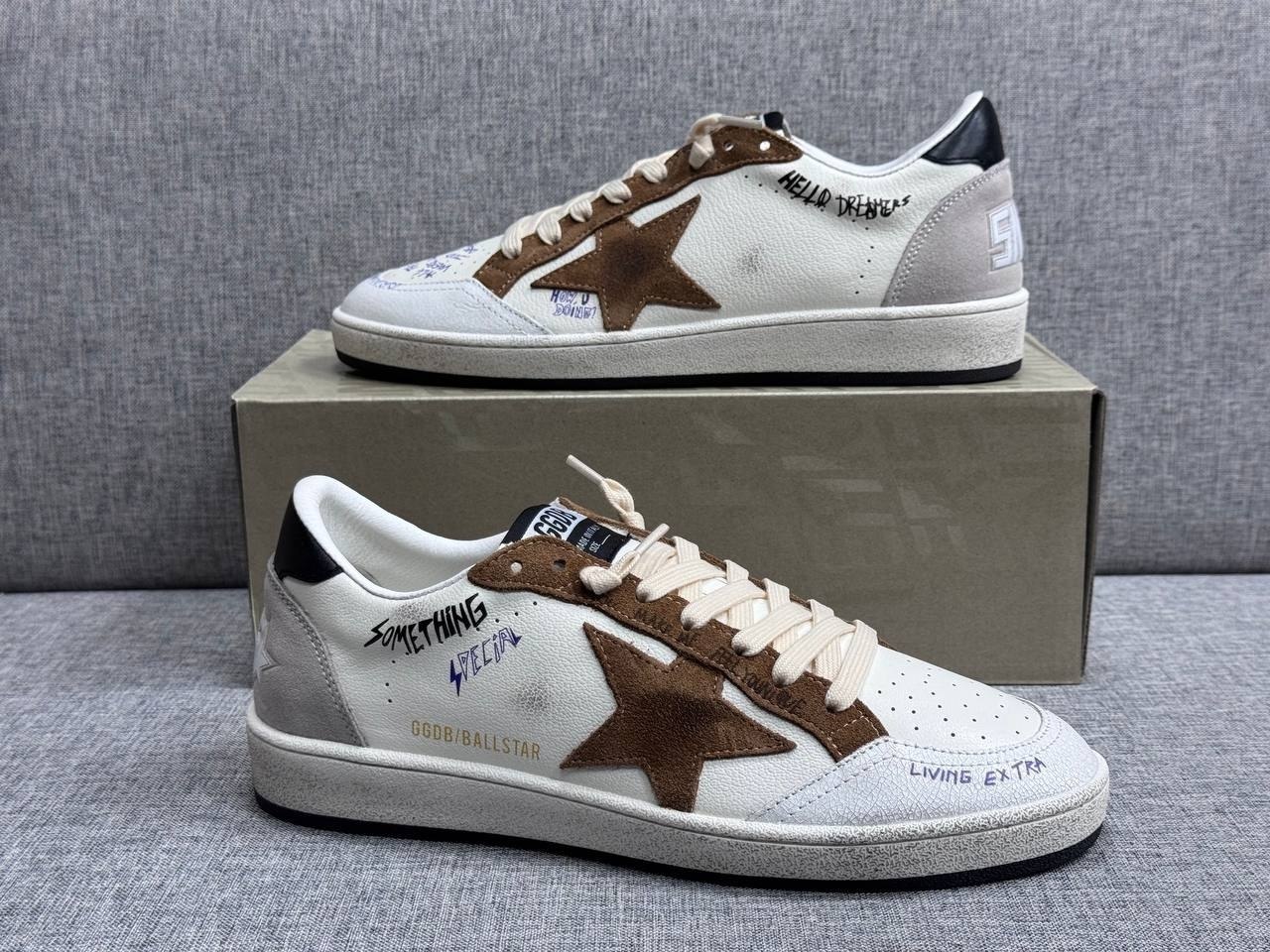 Кеды мужские Golden Goose BallStar Premium A139346 белые фото 6 Кеды мужские Golden Goose BallStar Premium A139346 белые - фото 6