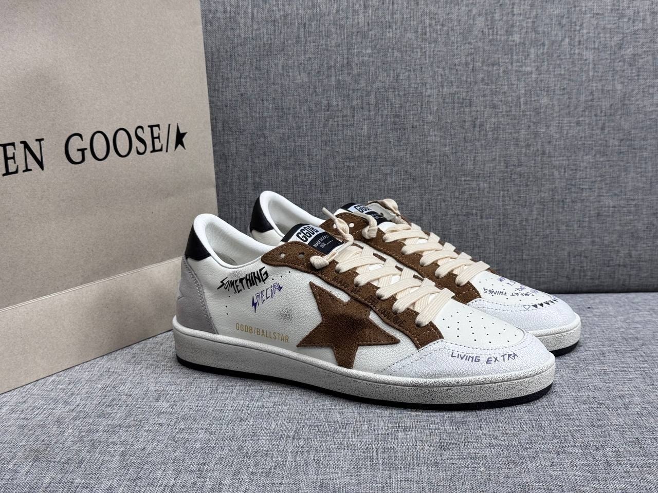 Кеды мужские Golden Goose BallStar Premium A139346 белые фото 5 Кеды мужские Golden Goose BallStar Premium A139346 белые - фото 5