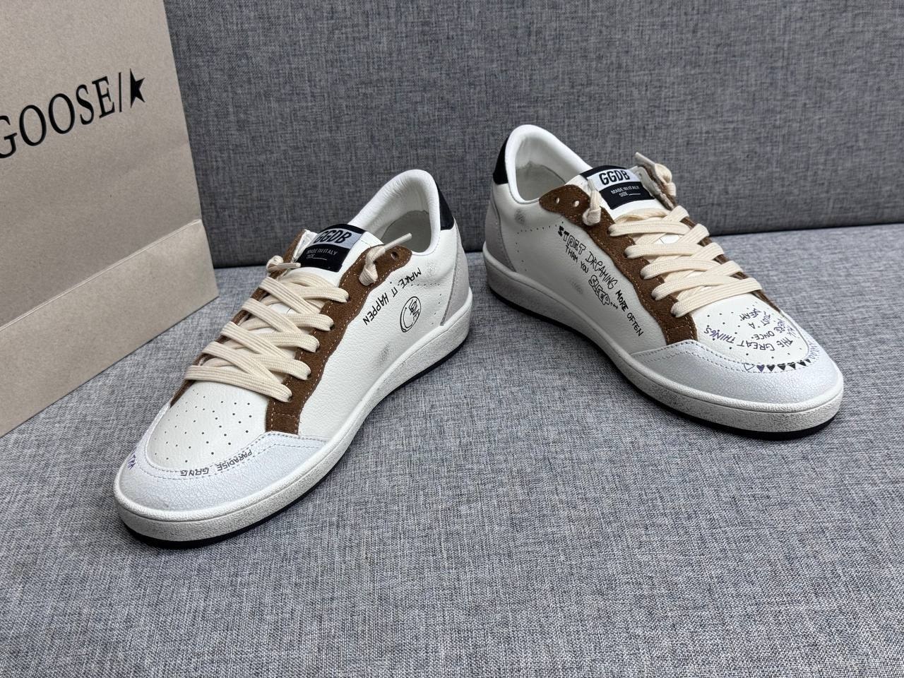 Кеды мужские Golden Goose BallStar Premium A139346 белые фото 4 Кеды мужские Golden Goose BallStar Premium A139346 белые - фото 4