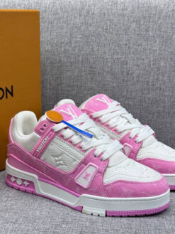 Кроссовки Louis Vuitton Trainer Premium A139458 Pink