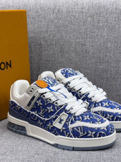 Кроссовки Louis Vuitton Trainer Premium A139482 Blue